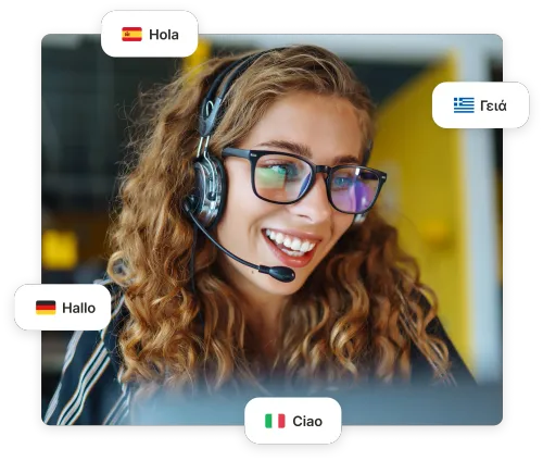 Help in 8 Languages