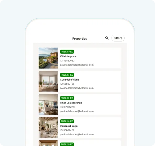 All homes in one place