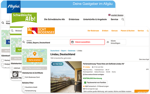 Stark auf der eigenen Website