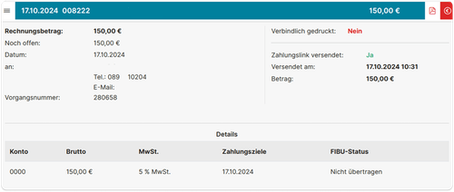 Zahlungen sicher und nachvollziehbar