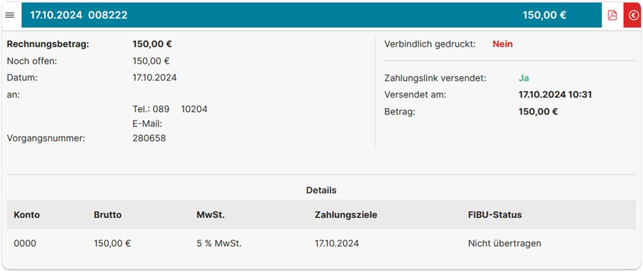 Zahlungen sicher und nachvollziehbar