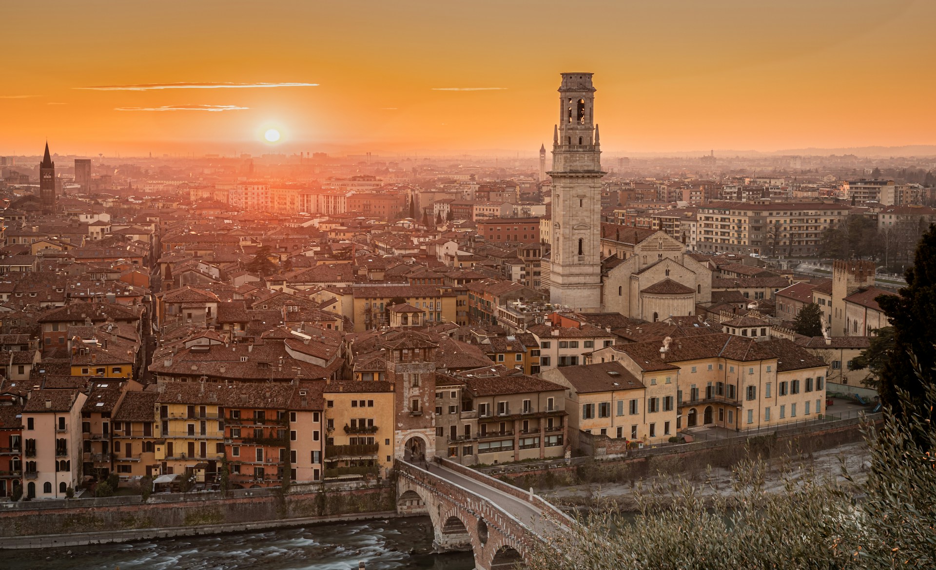 Milano Cortina 2026: A Guide to the Italian Winter Games Venues Verona city from above