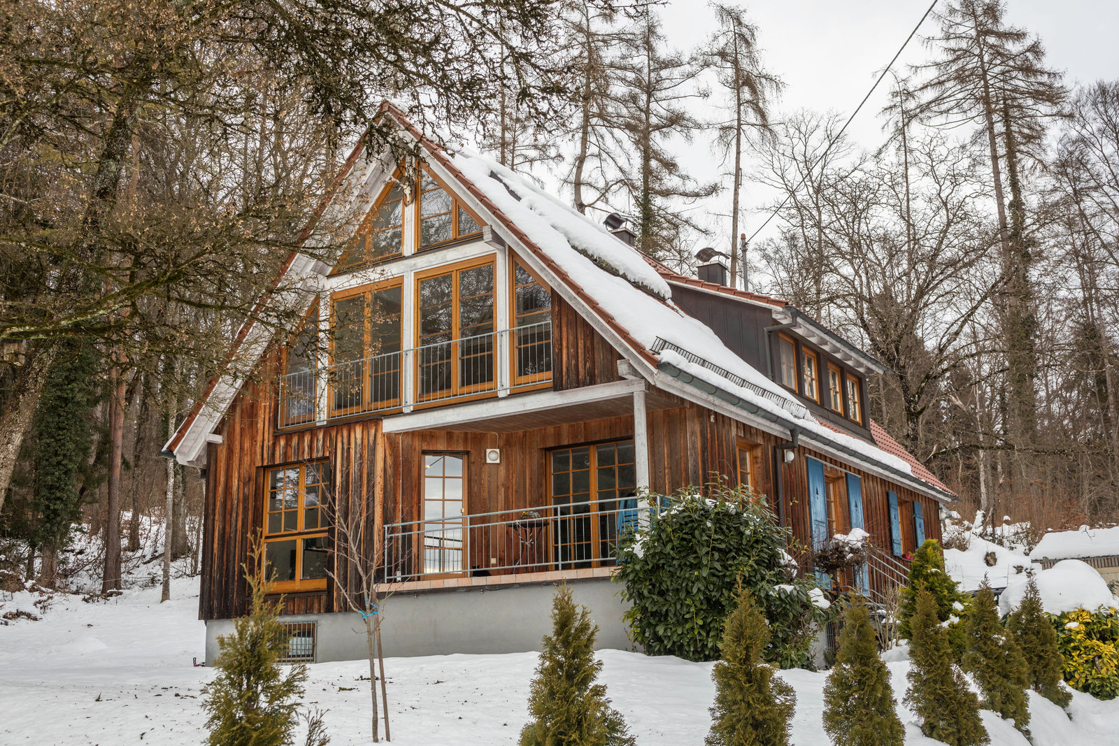 43458904 Ferienwohnung Das alte Forsthaus-medium Ferienhaus im Schnee