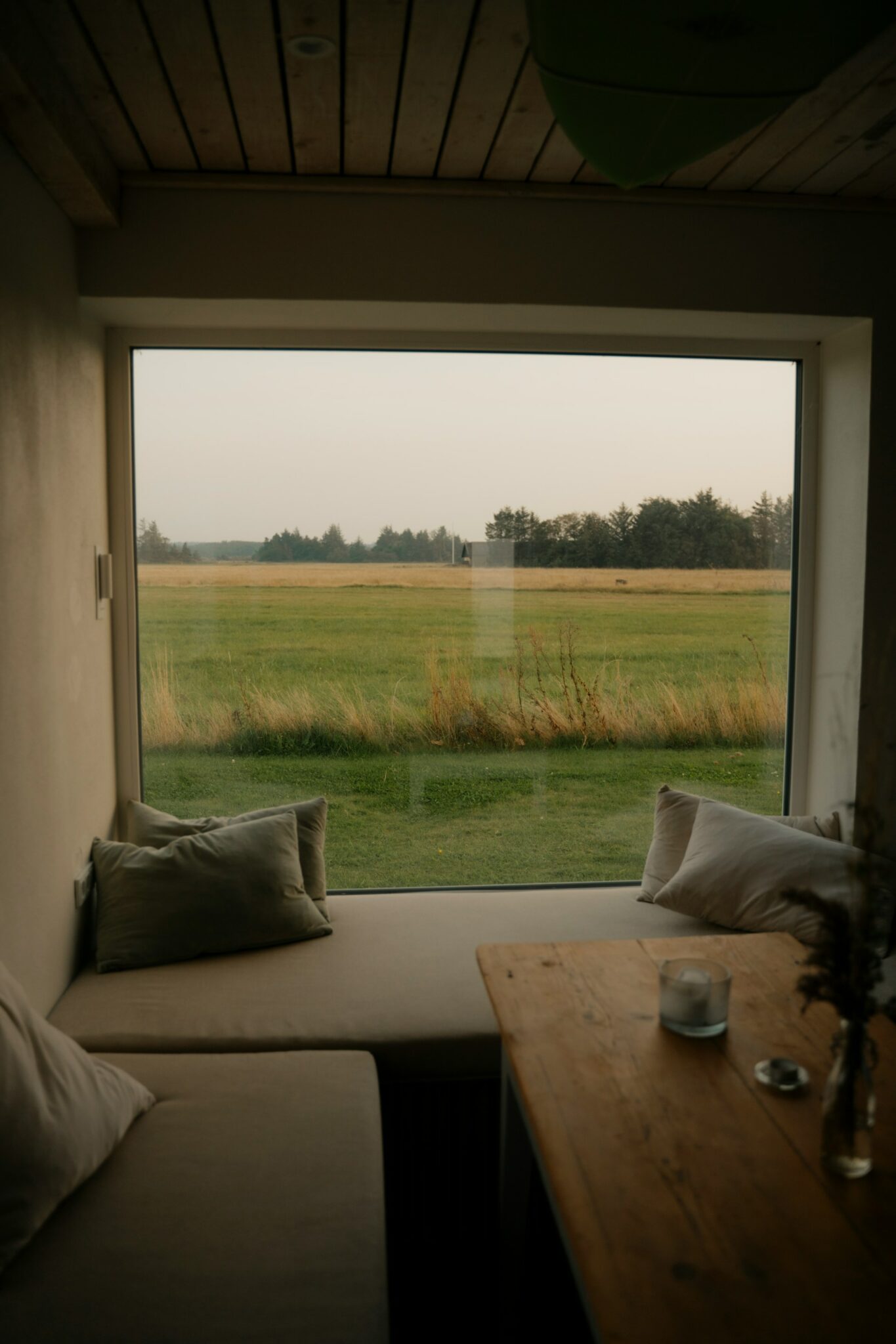 Vu d'un gîte